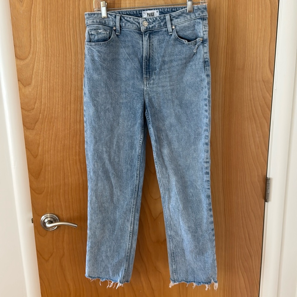 Paige Denim Sarah Straight Ankle Jean